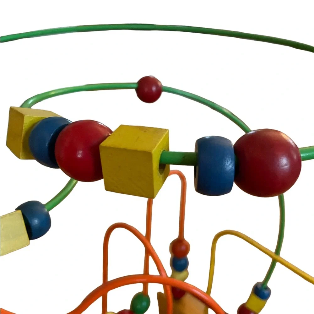 Vintage Educo ED184‎ The Original Super Maze Tumbler Style Busy Beads Activity